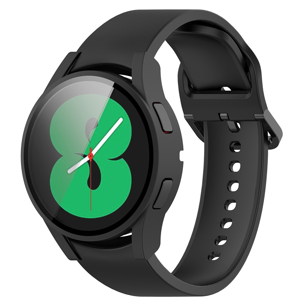  Galaxy Watch FE/4 40 mm Skal Med Skärmskydd Svart
