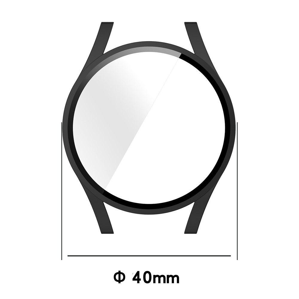  Galaxy Watch FE 4 40 mm Skal Med Skärmskydd Röd