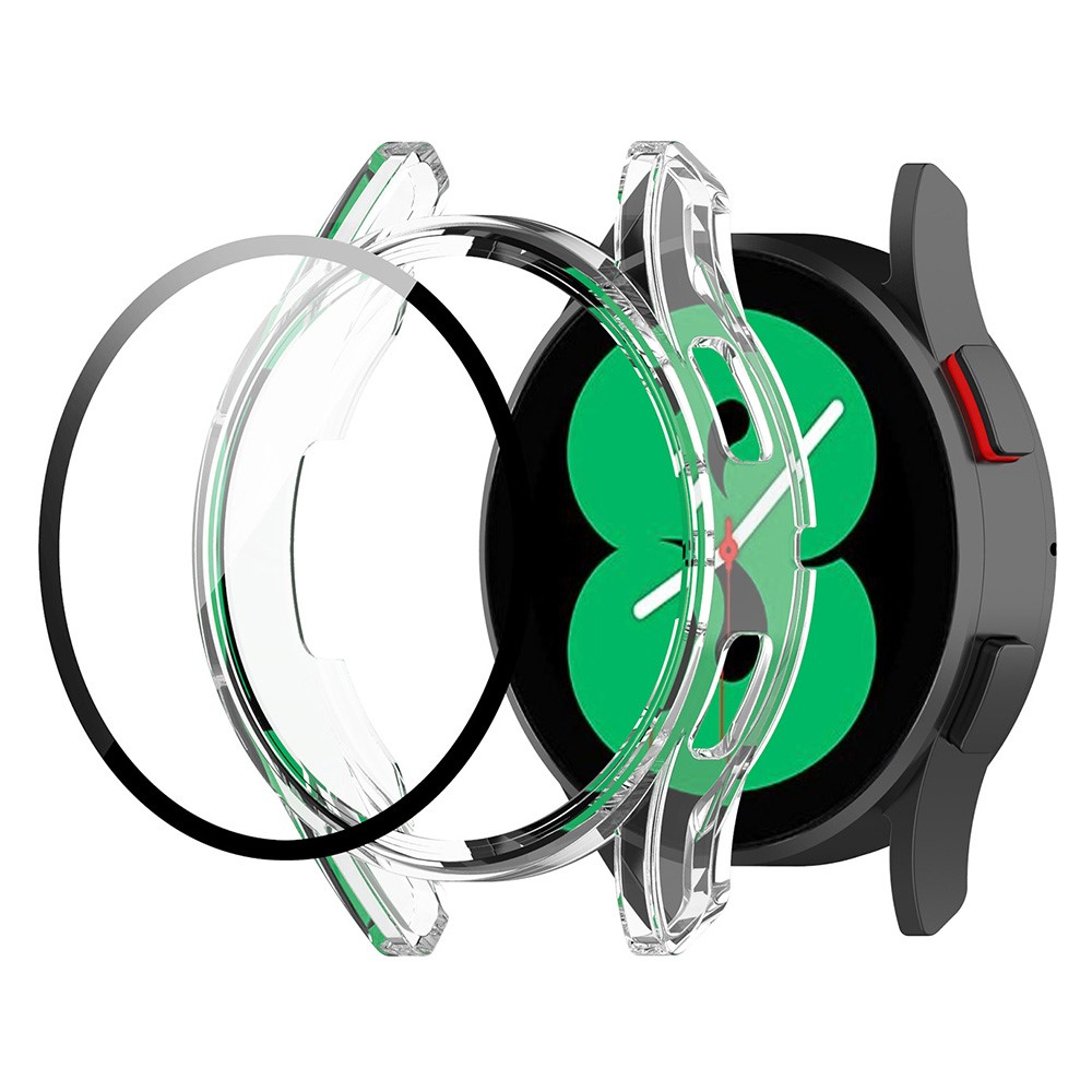  Galaxy Watch FE/4 40 mm Skal Med Skärmskydd Transparent