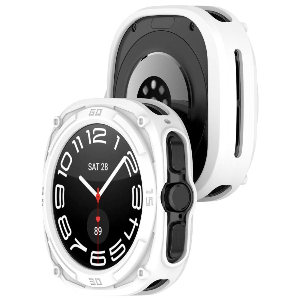  Galaxy Watch Ultra (2025) / 47 mm Skal TPU Vit