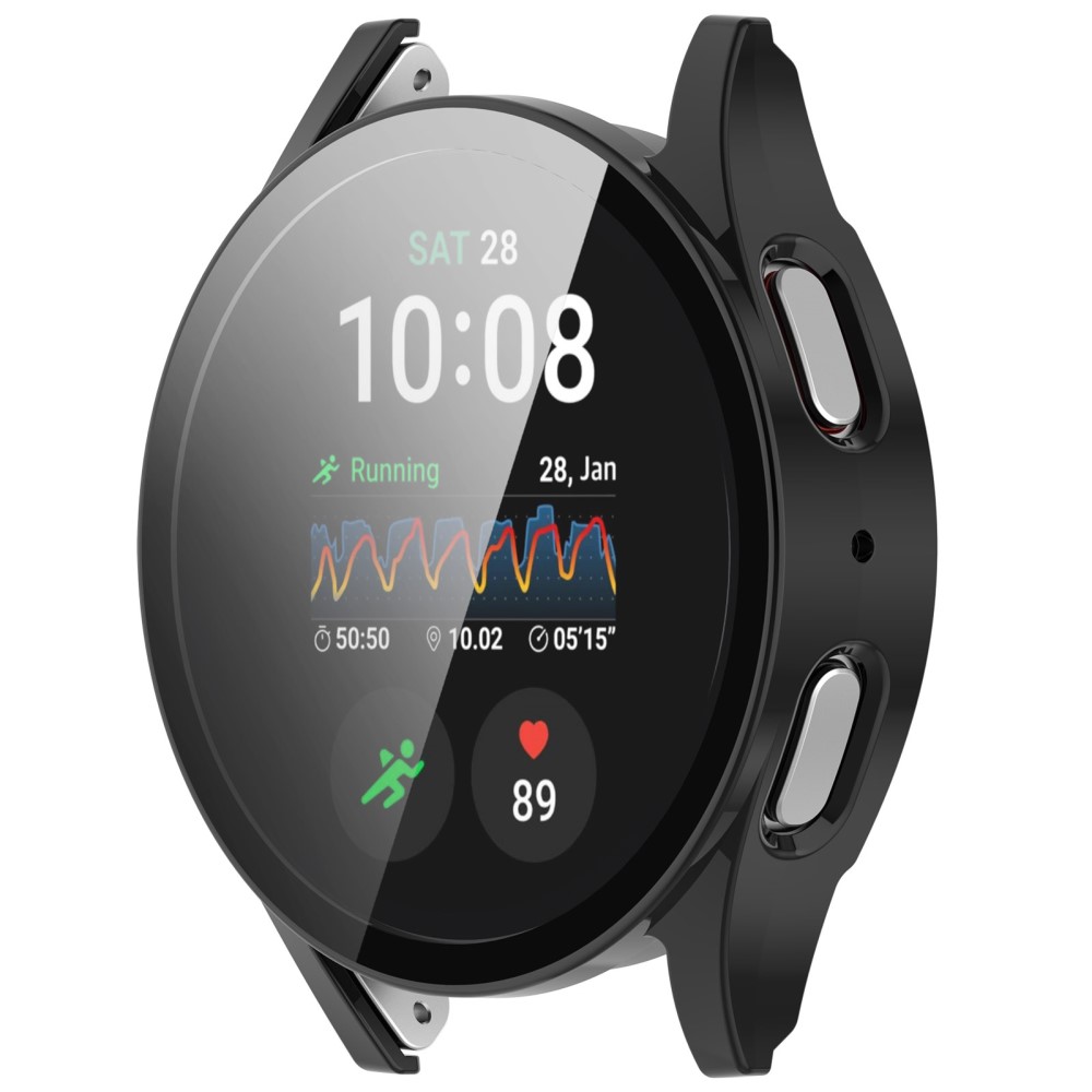  Galaxy Watch 7 44 mm Skal Med Skärmskydd Svart