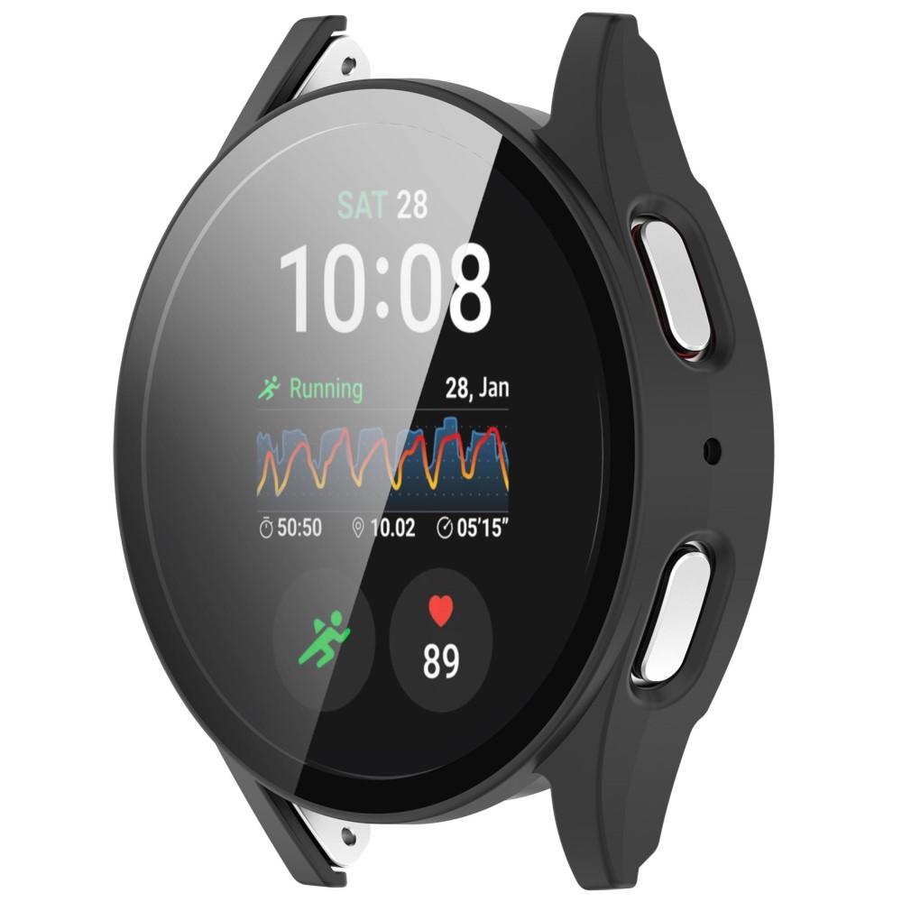  Galaxy Watch 7 40 mm Skal Med Skärmskydd Matt Svart