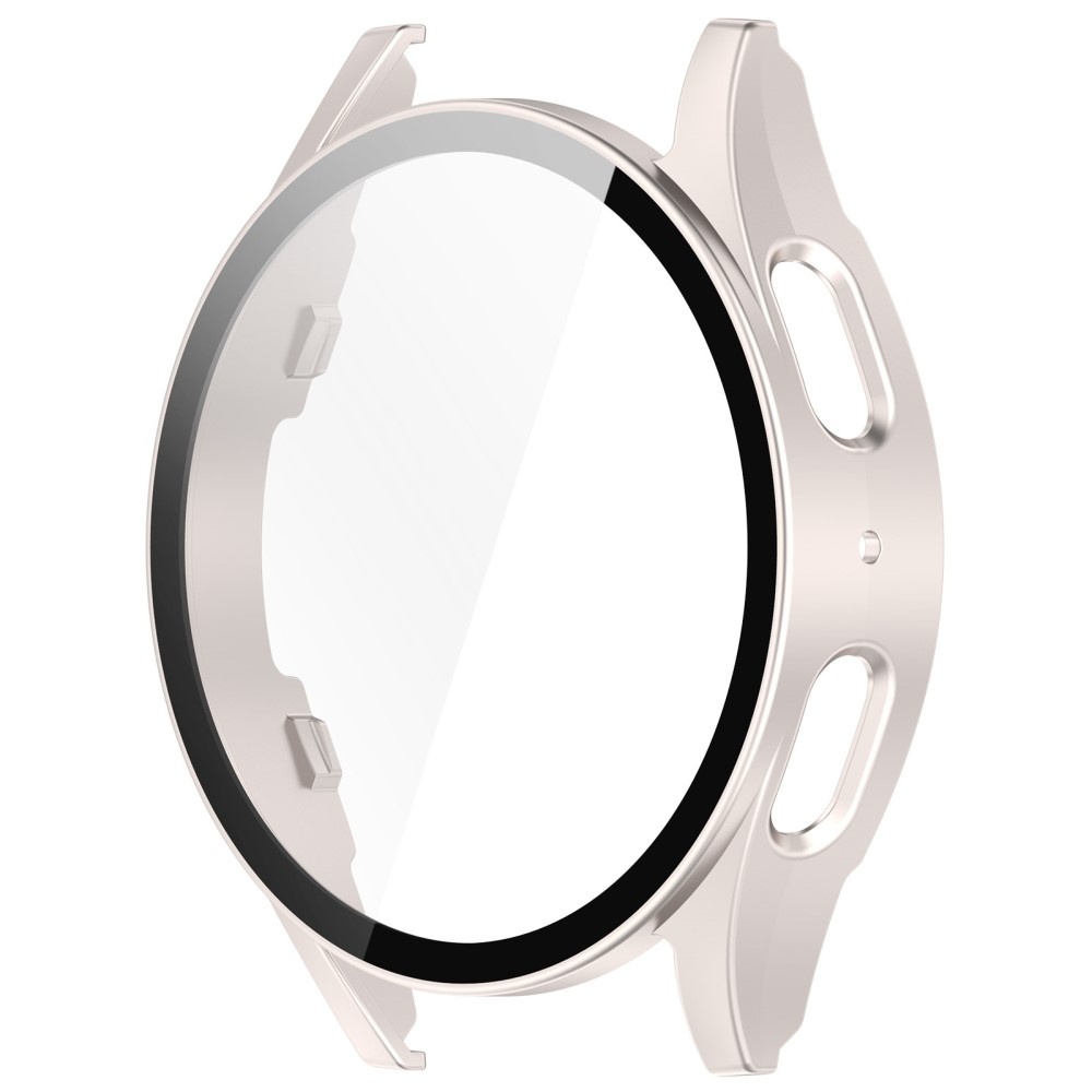  Galaxy Watch 7 40 mm Skal Med Skärmskydd Off White