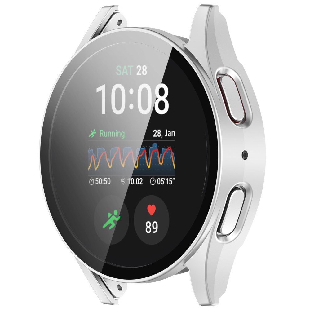  Galaxy Watch 7 40 mm Skal Med Skärmskydd Silver
