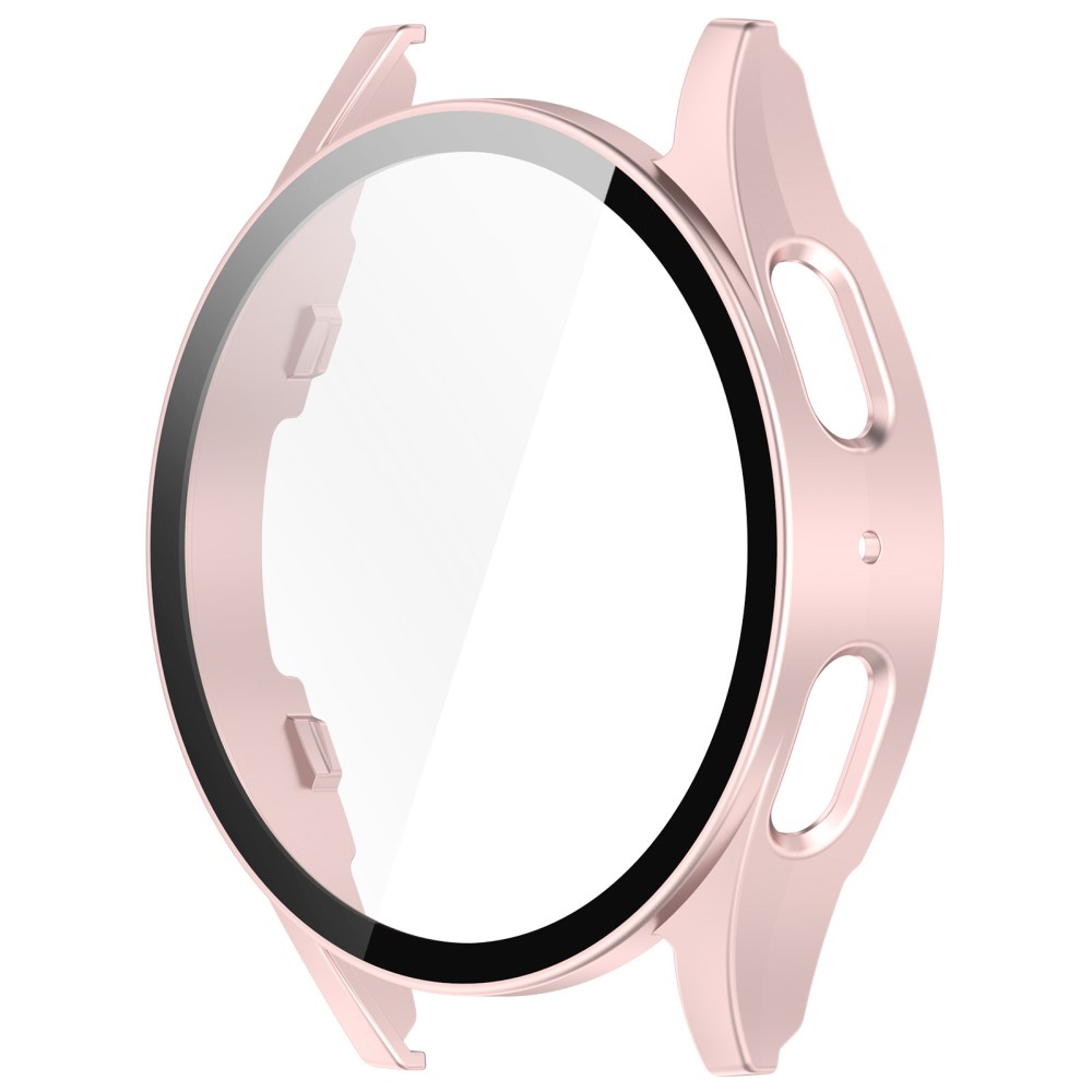  Galaxy Watch 7 40 mm Skal Med Skärmskydd Ljus Rosa