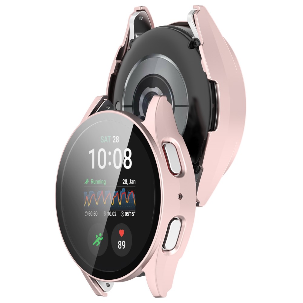  Galaxy Watch 7 40 mm Skal Med Skärmskydd Ljus Rosa
