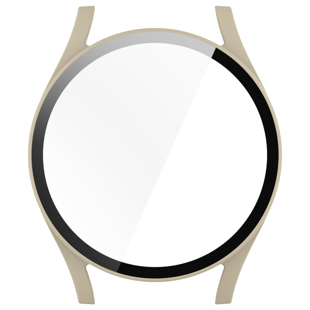  Galaxy Watch 7 40 mm Skal Med Skärmskydd Beige