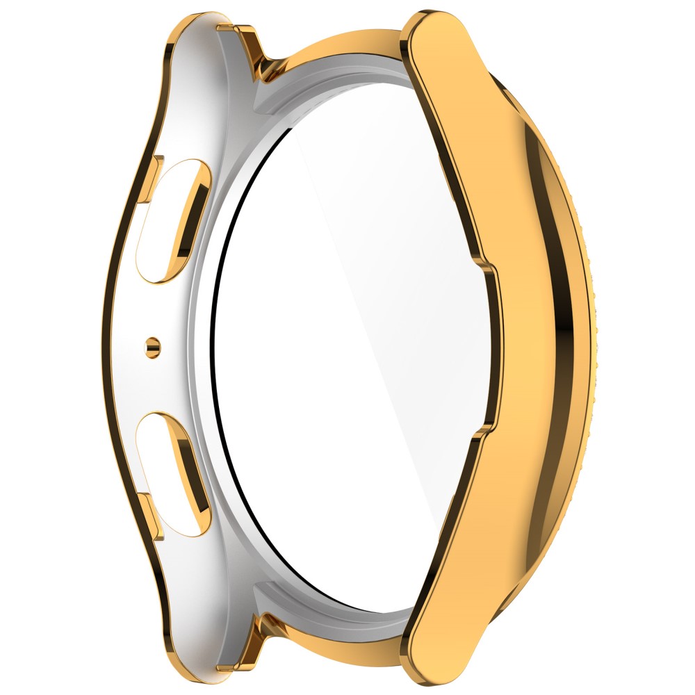  Galaxy Watch 7 44 mm Skal Med Skärmskydd Strass Guld