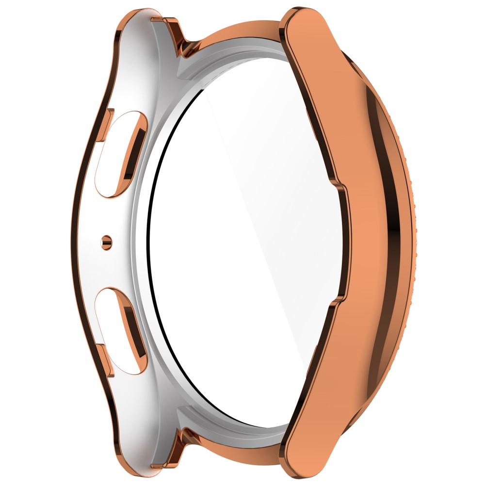  Galaxy Watch 7 44 mm Skal Med Skärmskydd Strass Roséguld