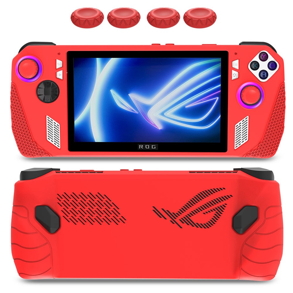  ASUS ROG Ally Skal Slikon Röd
