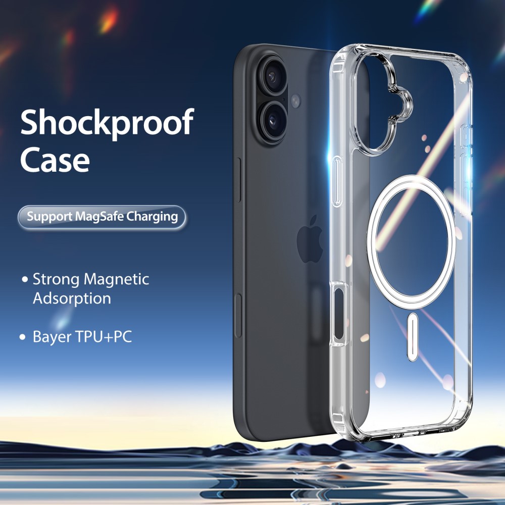 DUX DUCIS DUX DUCIS iPhone 16 Plus Skal MagSafe Clin Series Transparent