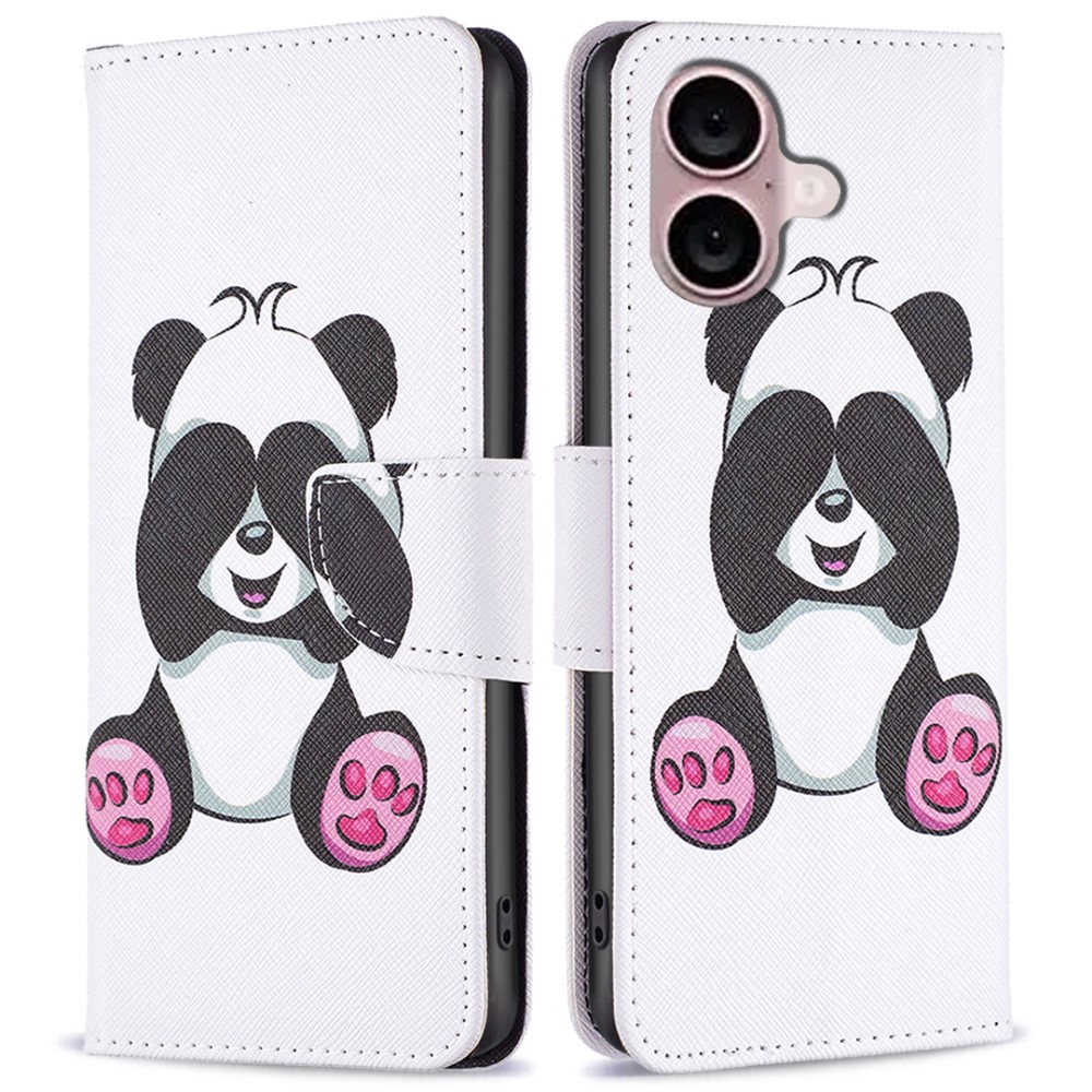  iPhone 16 Plus Fodral Med Tryck Baby Panda