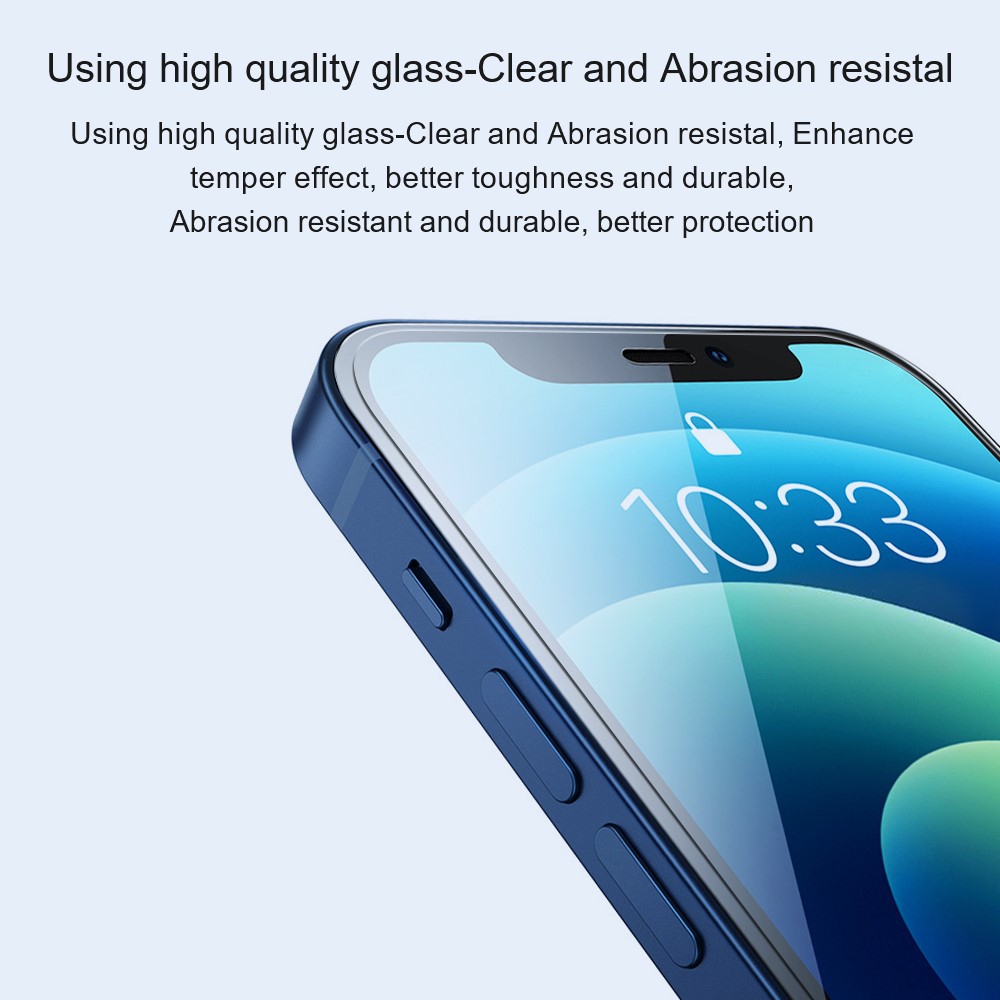 AMORUS AMORUS iPhone 16 Plus Skärmskydd Härdat Glas