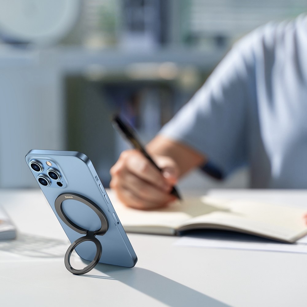 BASEUS BASEUS Justerbar Mobilhållare MagSafe Magnetisk Svart