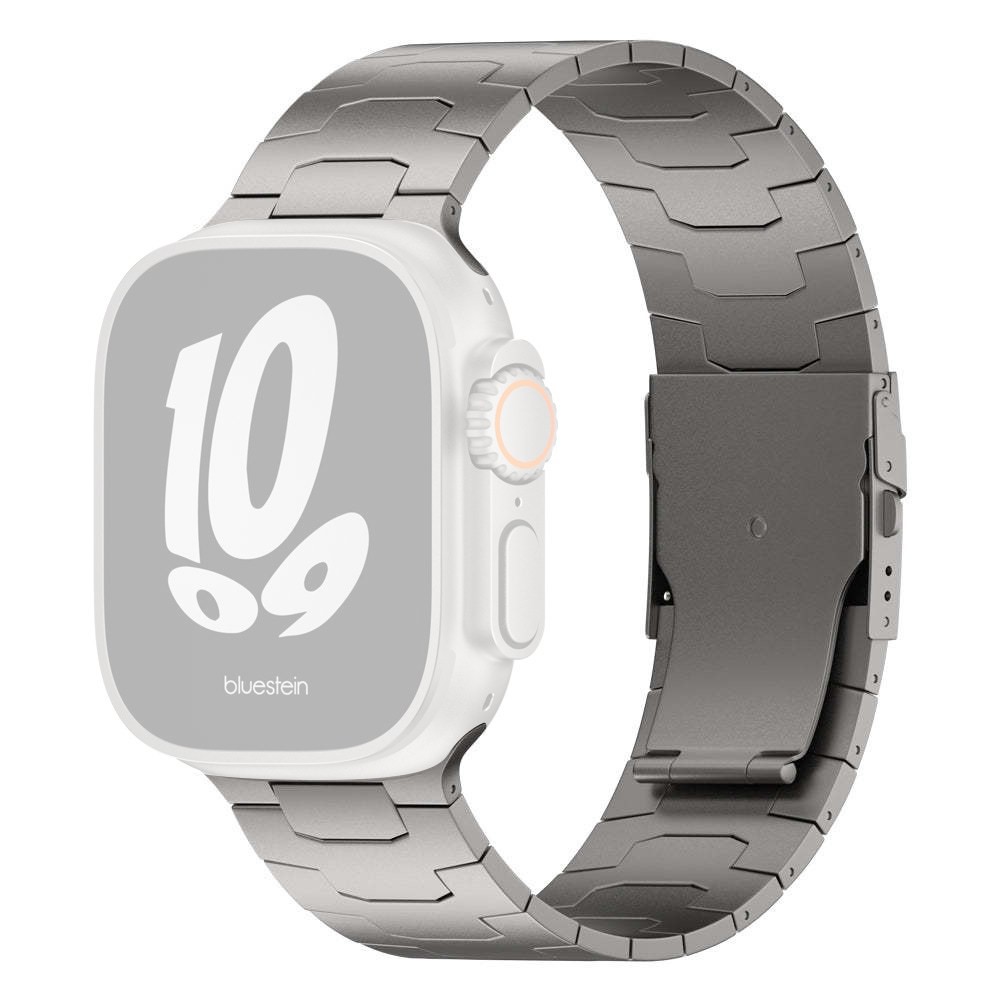 Apple Watch 42/44/45/46/49 mm Klockarmband Metall Titanium