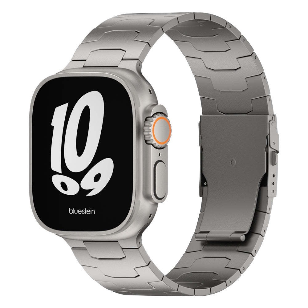  Apple Watch 42/44/45/46/49 mm Klockarmband Metall Titanium
