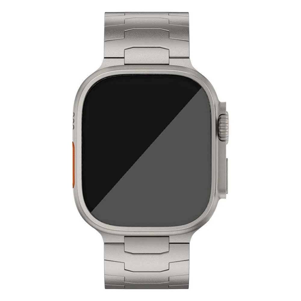  Apple Watch 42/44/45/46/49 mm Klockarmband Metall Svart
