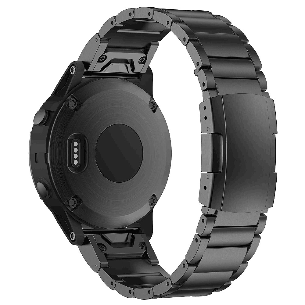  Klockarmband 26 mm Titanium Metall Svart