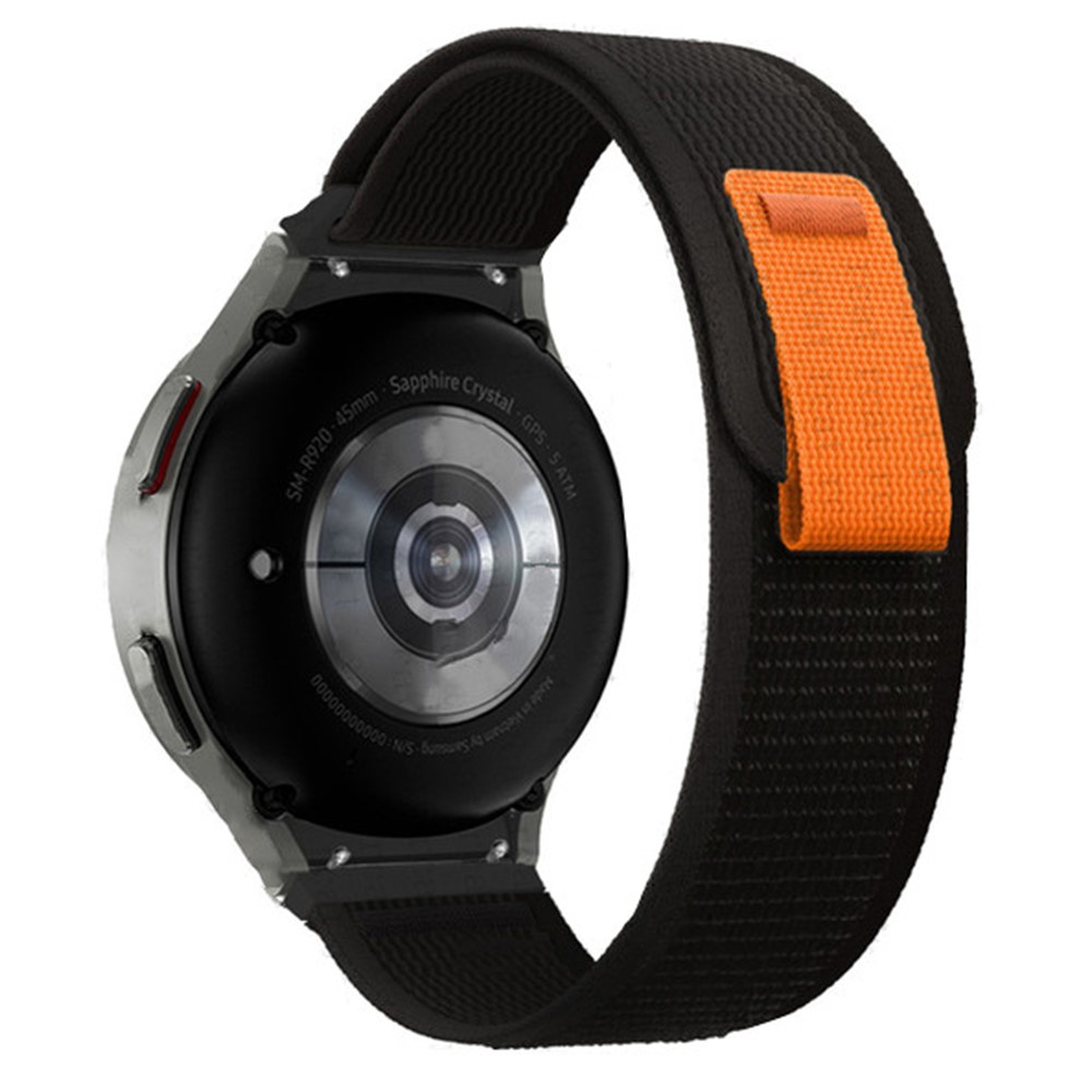  Samsung Galaxy Watch 5/4 Nylon Loop Svart