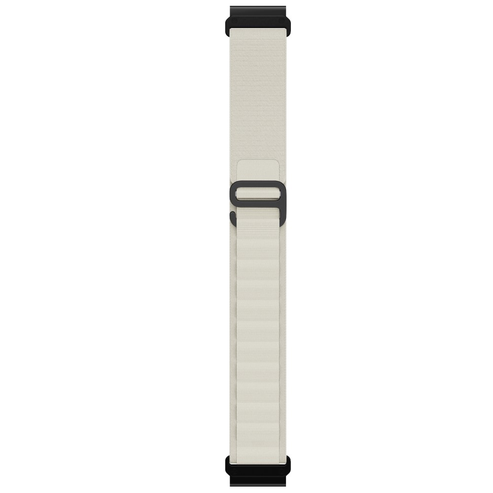  Klockarmband 26 mm Justerbart Nylon Vit