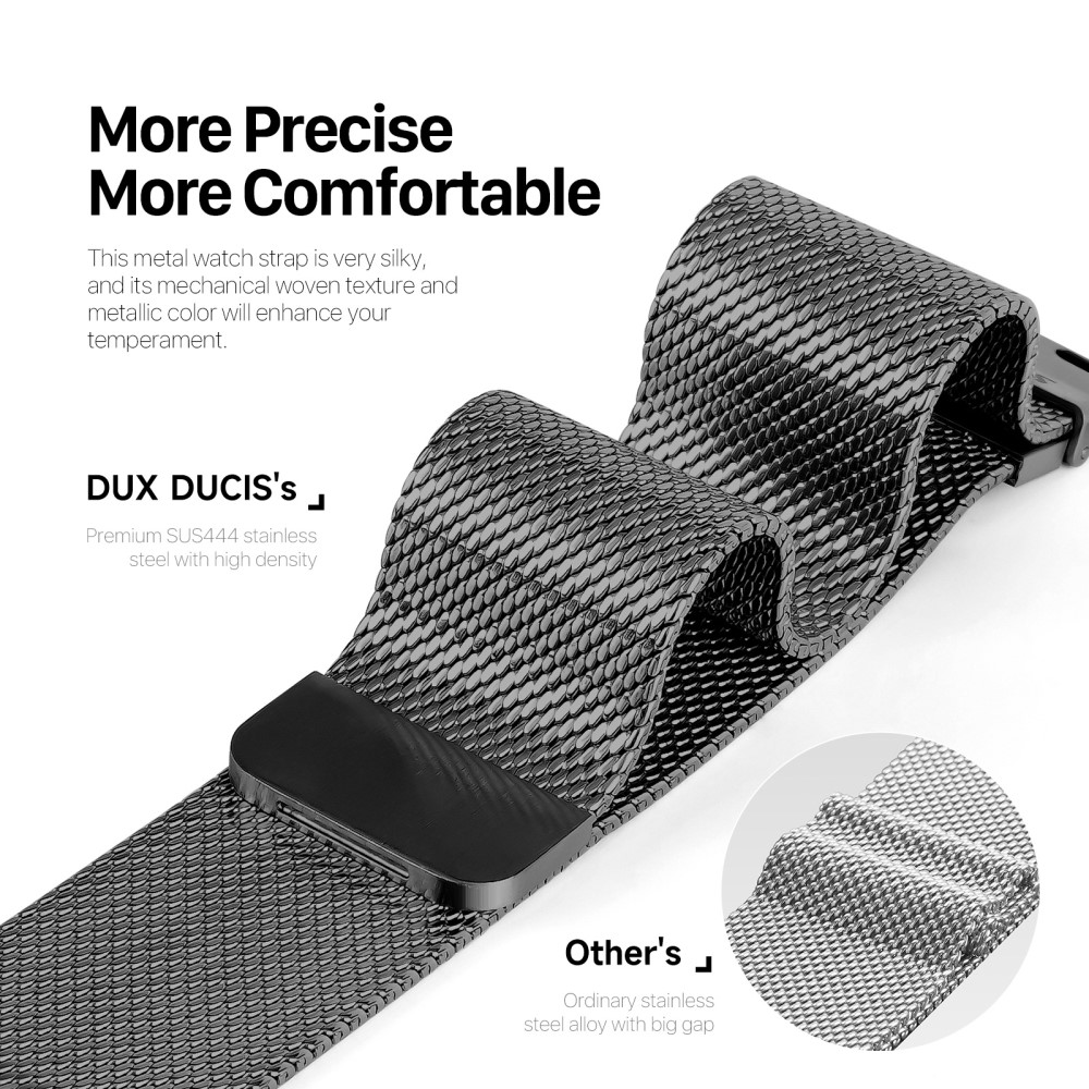 DUX DUCIS DUX DUCIS Apple Watch 38/40/41/42 mm Armband Milanese Pro Series