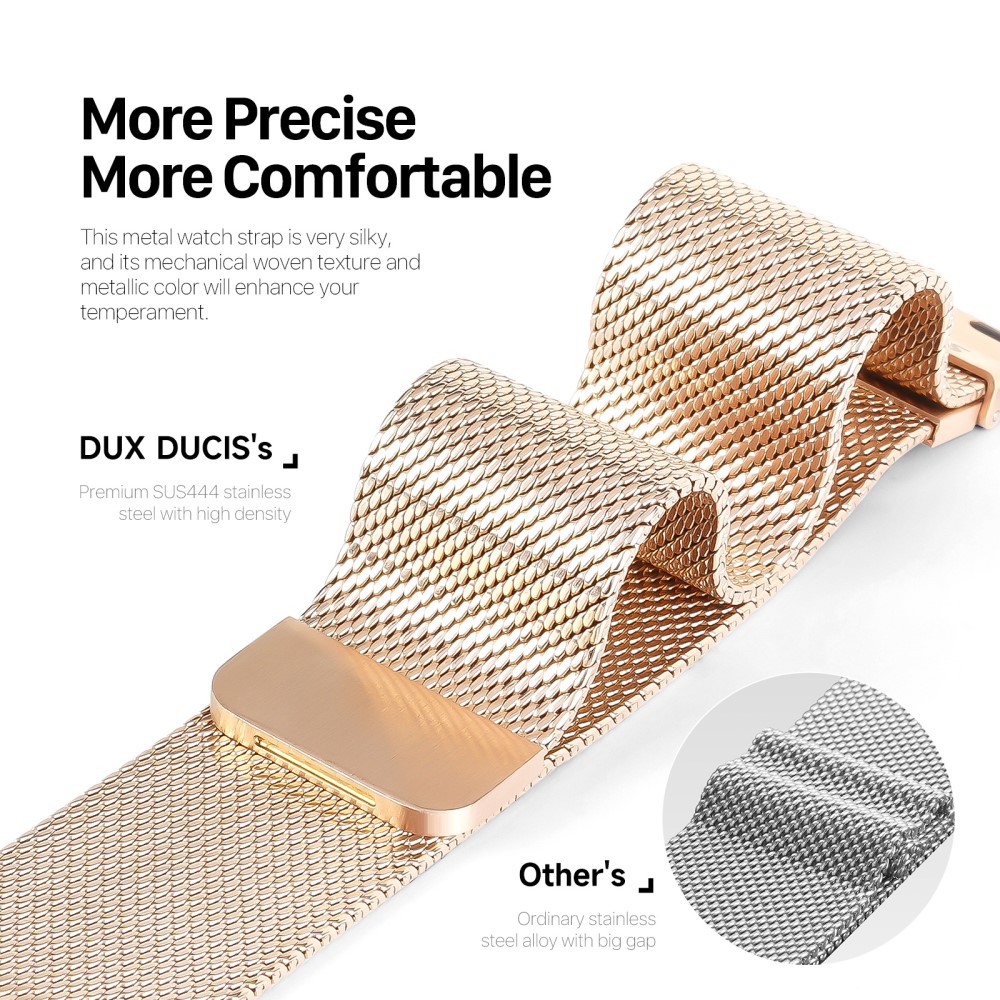 DUX DUCIS DUX DUCIS Apple Watch 38/40/41/42 mm Armband Milanese Pro Series