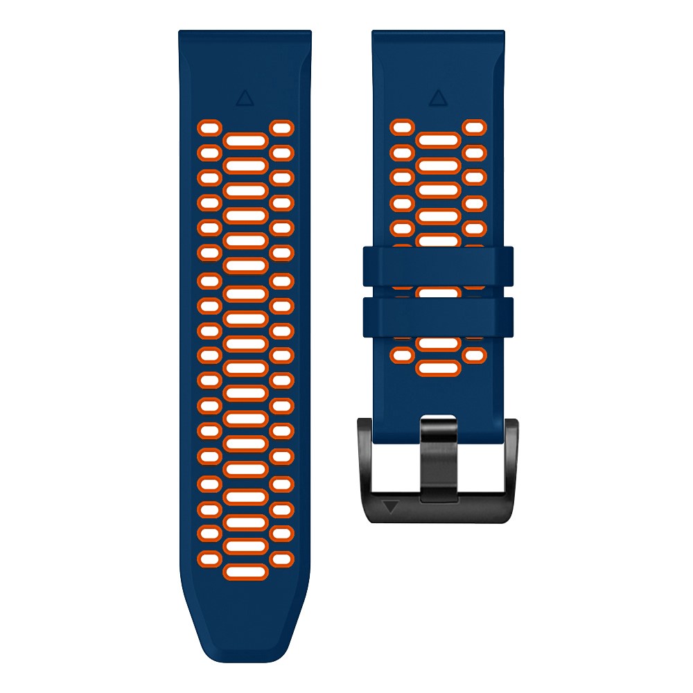  Klockarmband 26 mm Dual-Color Robust Blå/Orange