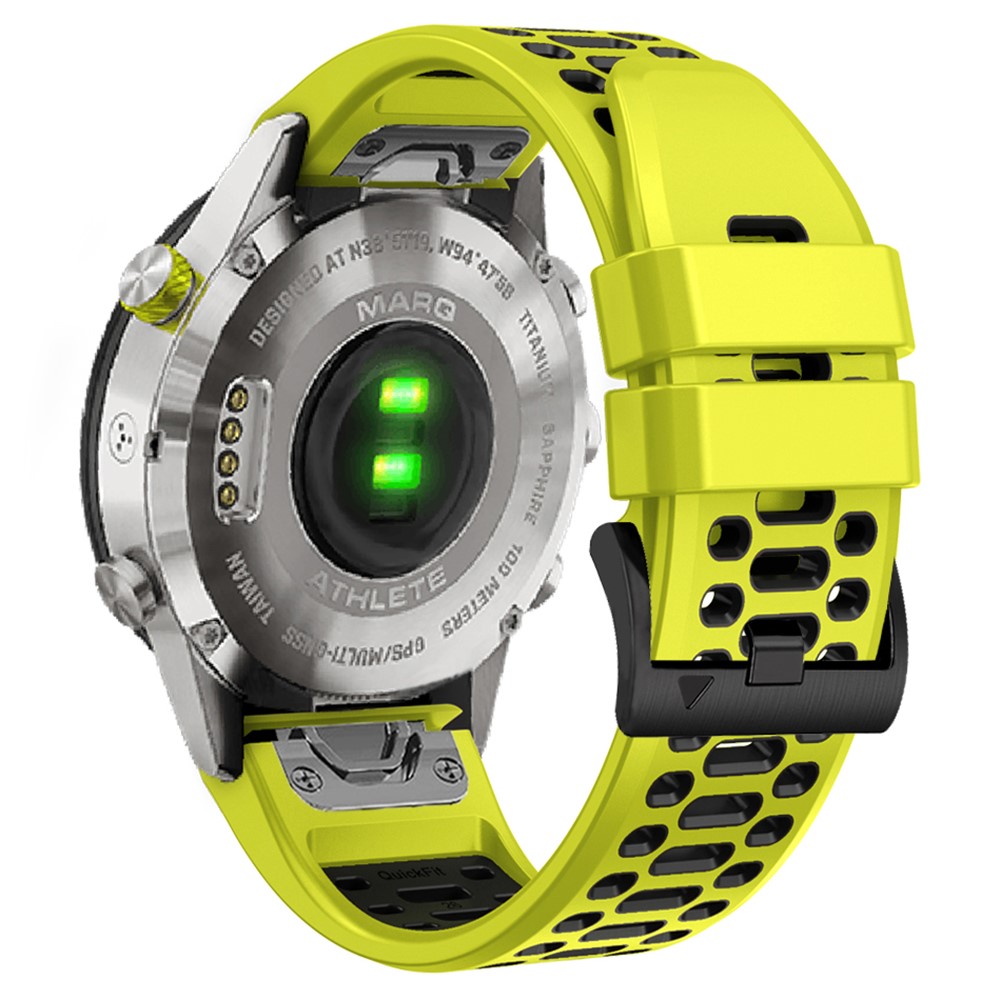  Klockarmband 26 mm Dual-Color Robust Lime/Svart