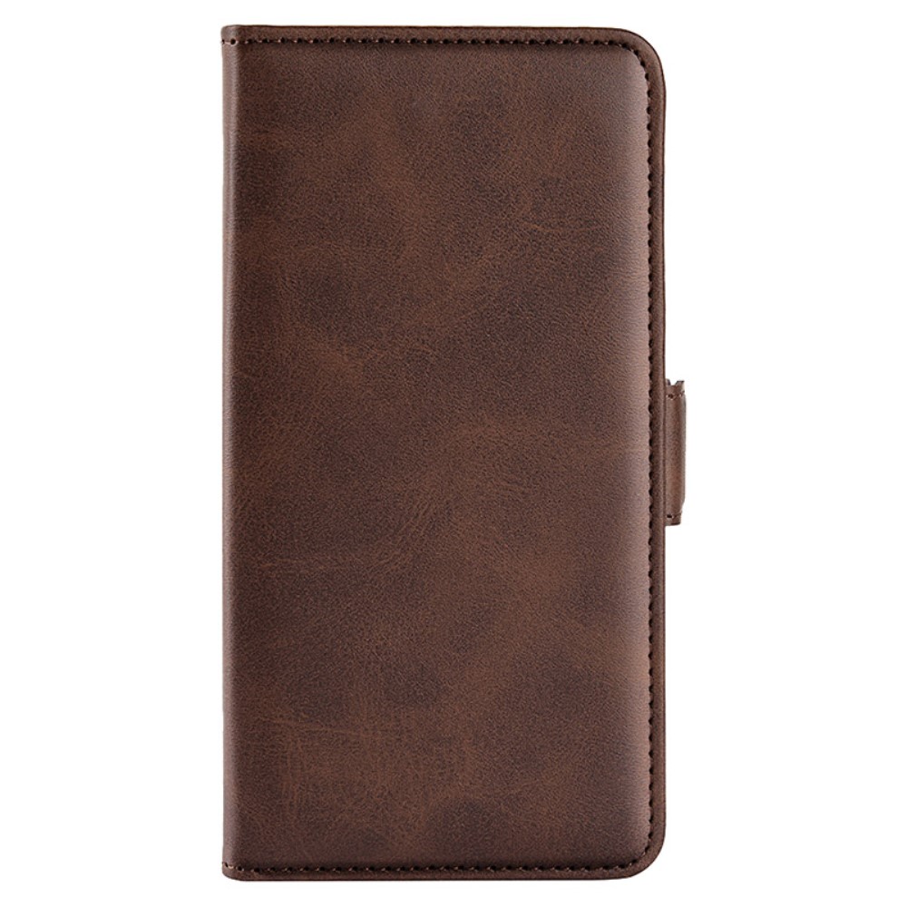  iPhone 16 Pro Max Fodral Flip Läder Brun