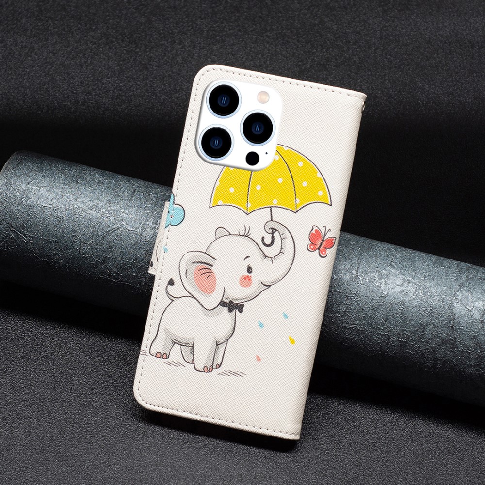  iPhone 16 Pro Max Fodral Med Tryck Baby Elefant