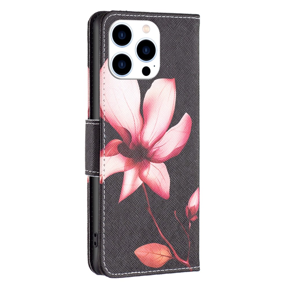  iPhone 16 Pro Max Fodral Med Tryck Blomma