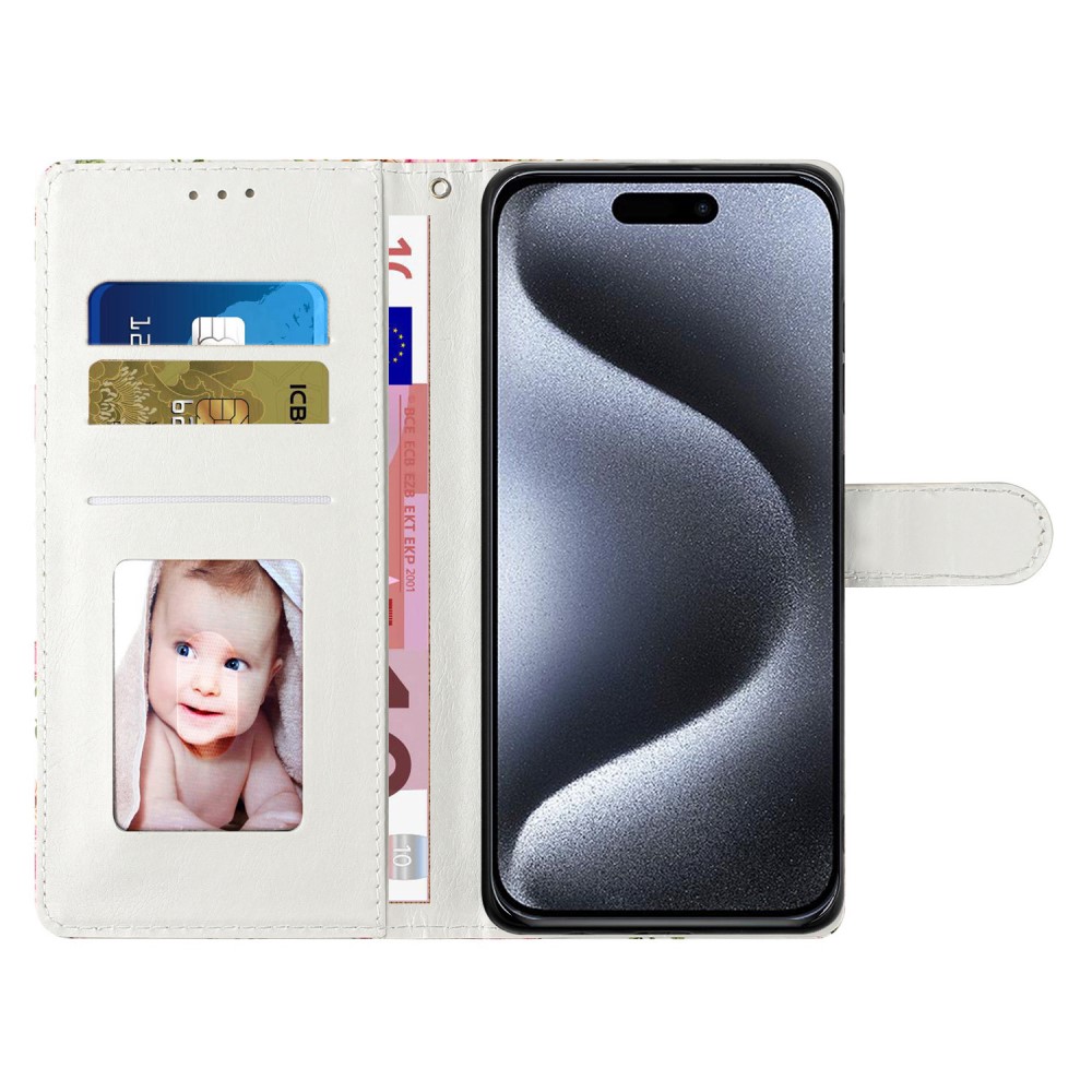  iPhone 16 Pro Max Fodral Marmor Rosa