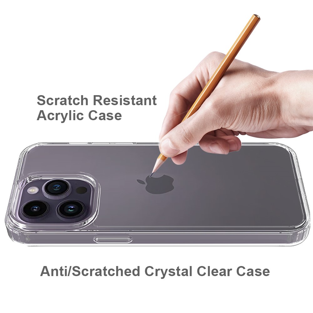  iPhone 16 Pro Max Skal Akryl/TPU Transparent