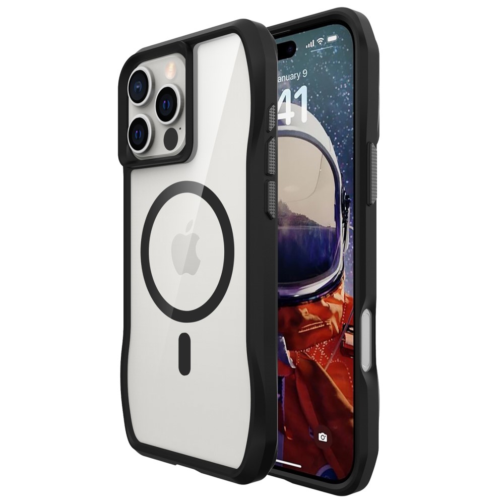  iPhone 16 Pro Max Skal Hybrid Magsafe Svart