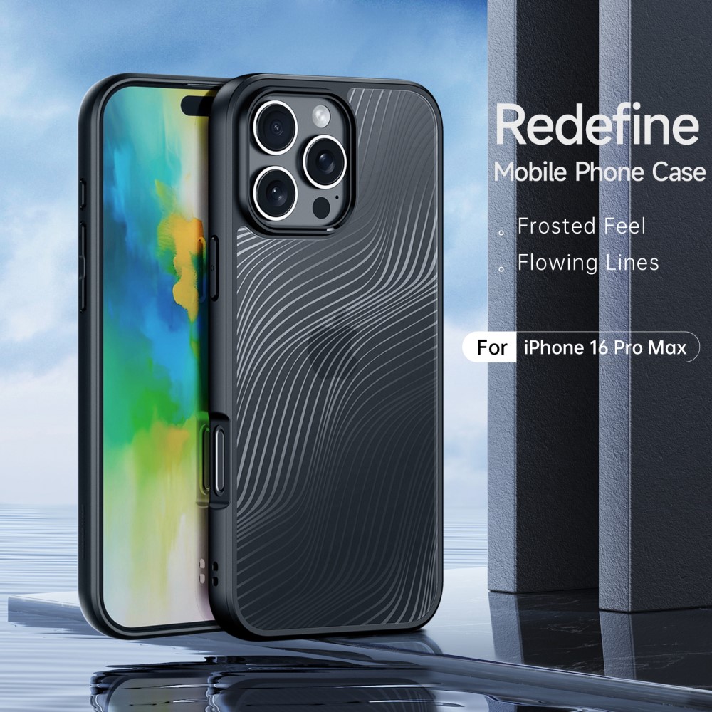 DUX DUCIS DUX DUCIS iPhone 16 Pro Max Skal Aimo Series Svart