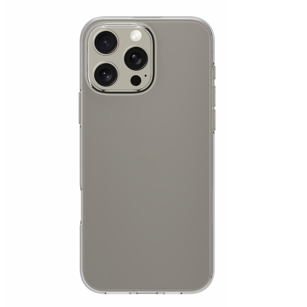  iPhone 16 Pro Max Skal TPU Transparent