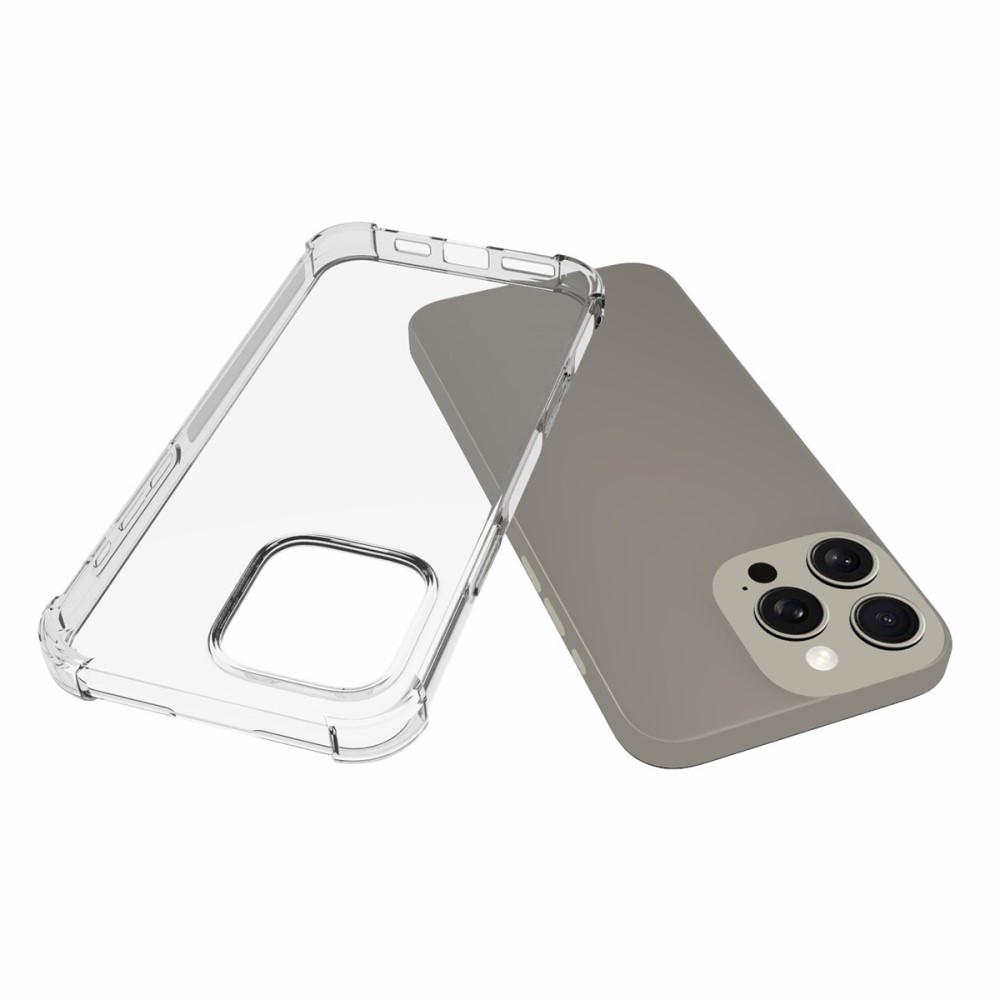  iPhone 16 Pro Max Skal Shockproof TPU Transparent