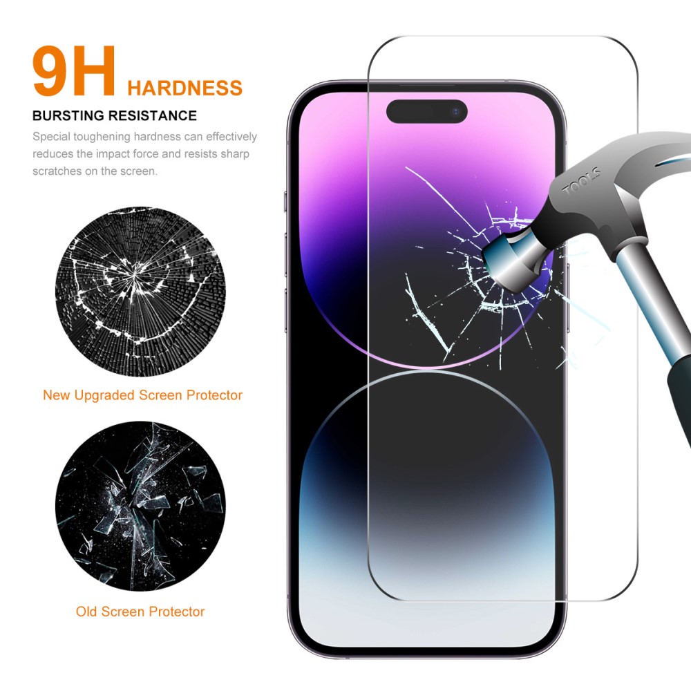 ENKAY ENKAY iPhone 16 Pro Max Skärmskydd Härdat Glas