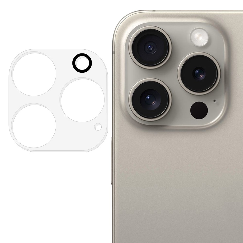 iPhone 16 Pro Max/16 Pro Linsskydd Härdat Glas