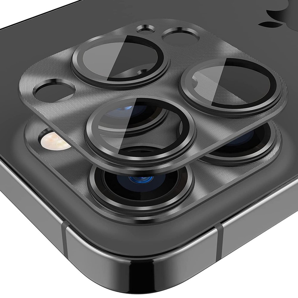 ENKAY ENKAY iPhone 16 Pro Max/16 Pro Linsskydd Svart
