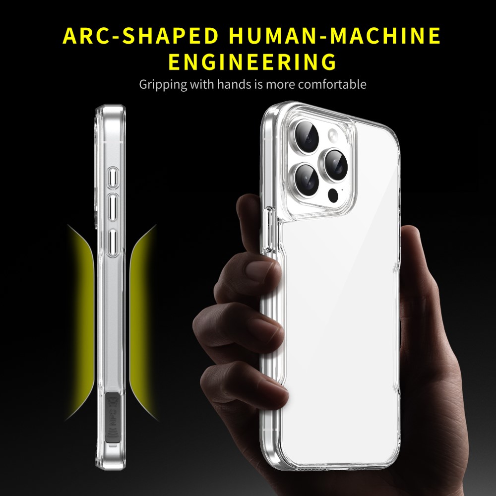  iPhone 16 Pro Skal TPU/Akryl Transparent
