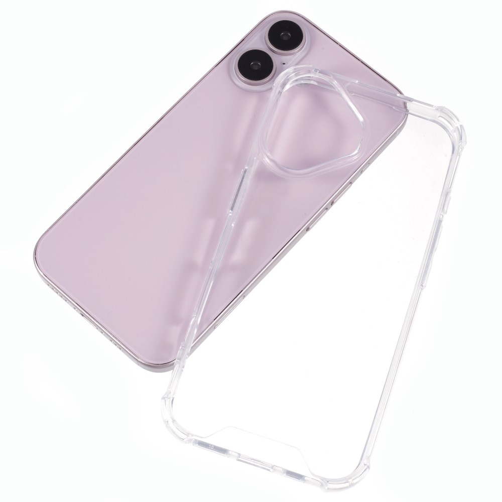  iPhone 16 Plus Skal TPU/Akryl Transparent