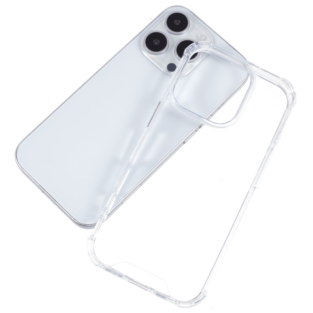  iPhone 16 Pro Max Skal TPU/Akryl Transparent