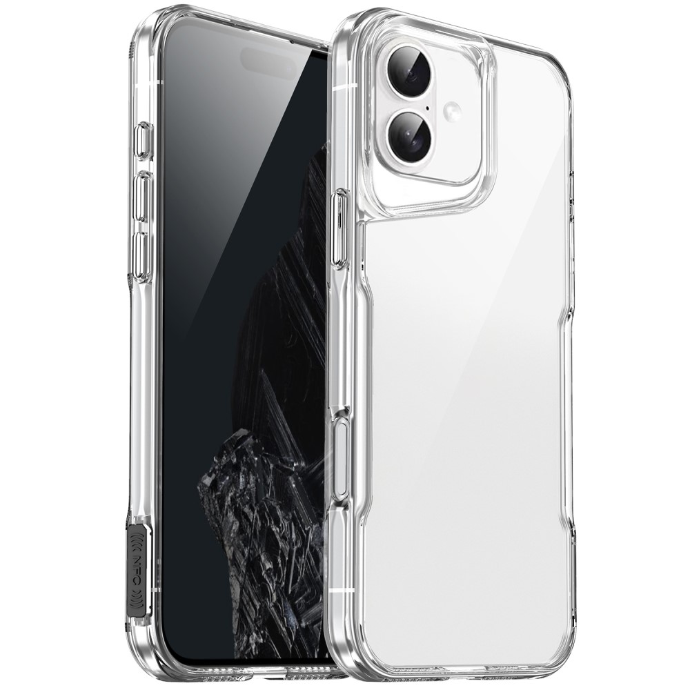  iPhone 16 Plus Skal Hybrid Transparent