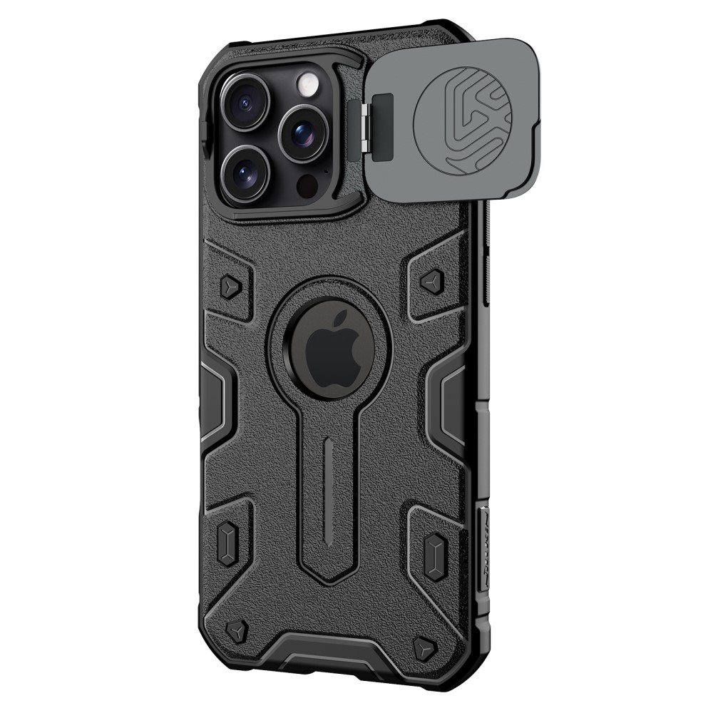 NILLKIN NILLKIN iPhone 16 Pro Max Skal Camshield Armor Svart