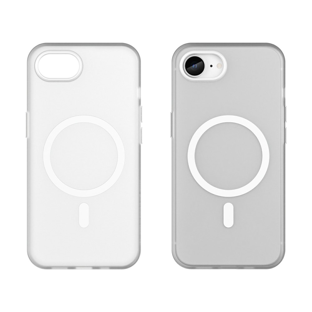  iPhone 17e / 16e Skal MagSafe Slim Matt Vit