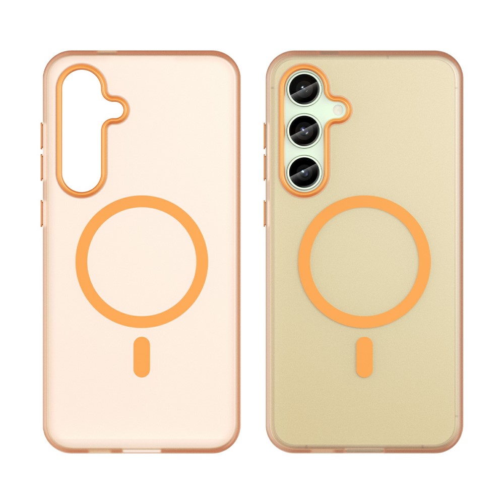  Samsung Galaxy S24 FE Skal MagSafe Slim Matt Orange