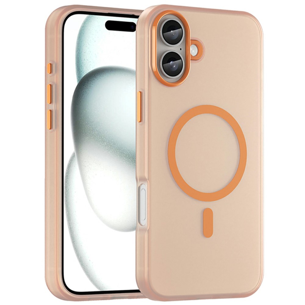  iPhone 16 Plus Skal MagSafe Slim Matt Orange