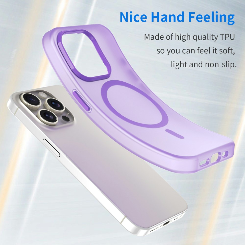  iPhone 16 Pro Skal MagSafe Slim Matt Lila