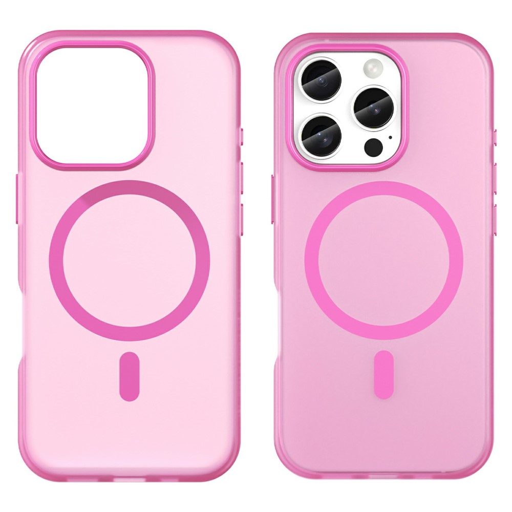  iPhone 16 Pro Skal MagSafe Slim Matt Rosa